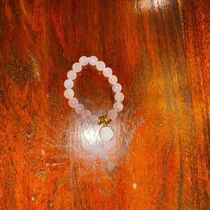 Rose Quartz Beaded Bracelet